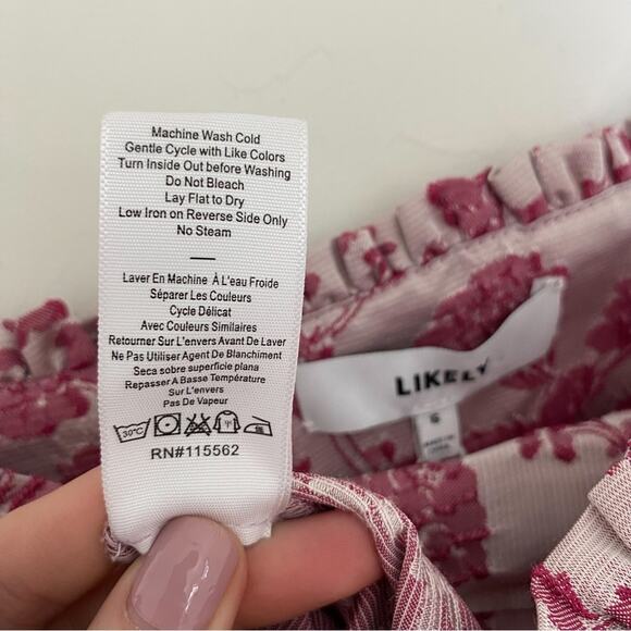 NWT Likely Hyland Pink Floral Romper - Picture 11 of 11